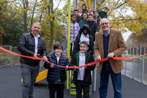 Work completes on new play park