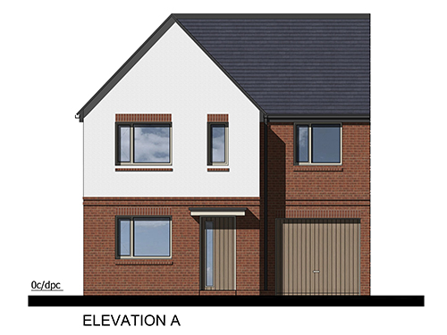 An illustration of the Ringwood property