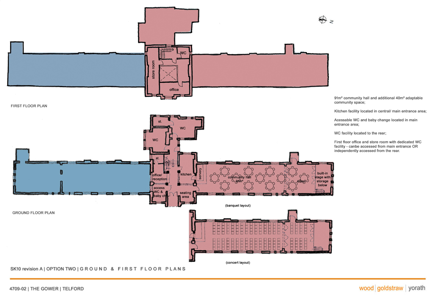 Image of the ground and first floor plan.